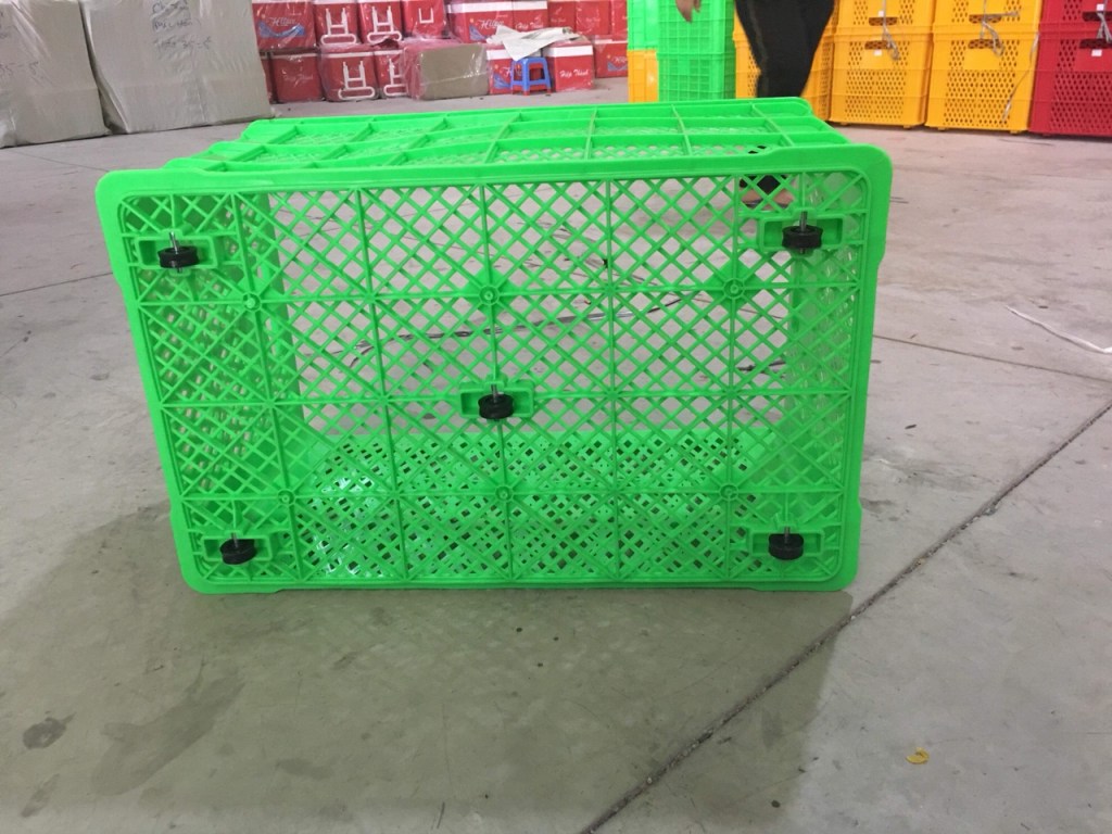 Sọt nhựa 5 bánh xe -  rổ nhựa có kích thước lớn - 0915075488